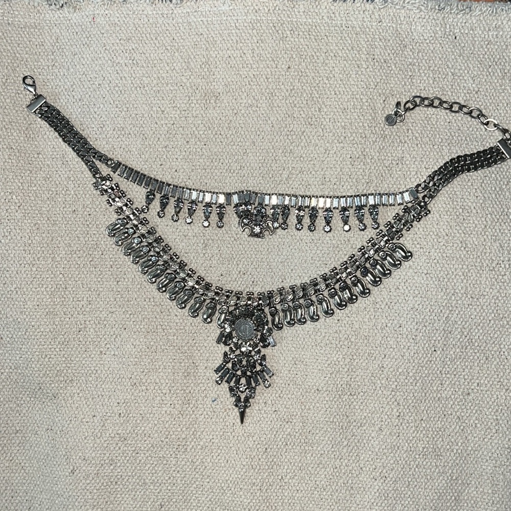Dylan Lex Crystal Collar Necklace Adjustable - Picture 3 of 11